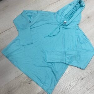 West Loop Aqua Hoodie Sweatshirt